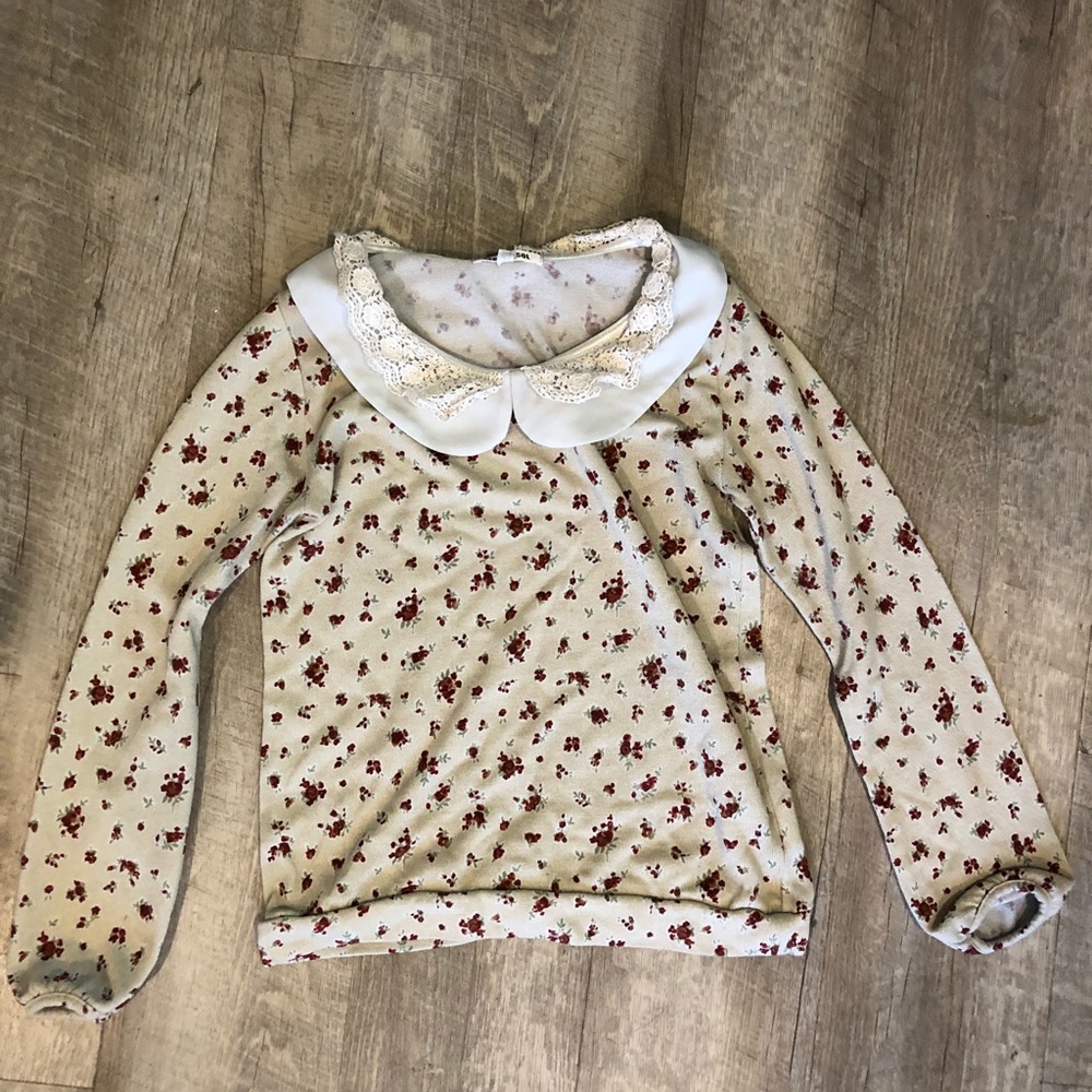 Clef De Sol sweater Peterson collared top